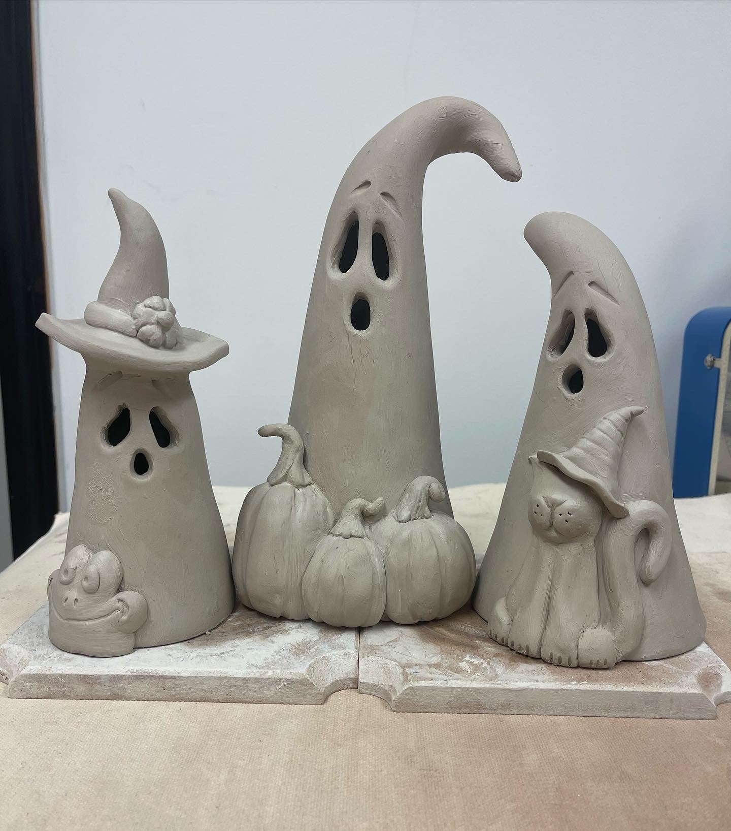 Cone Template, Clay Cutter - Plastic 3D printed, Tall, Skinny Cone Design, Christmas Tree, Gnome Body, Ghost, Multiple Sizes, Each or Set