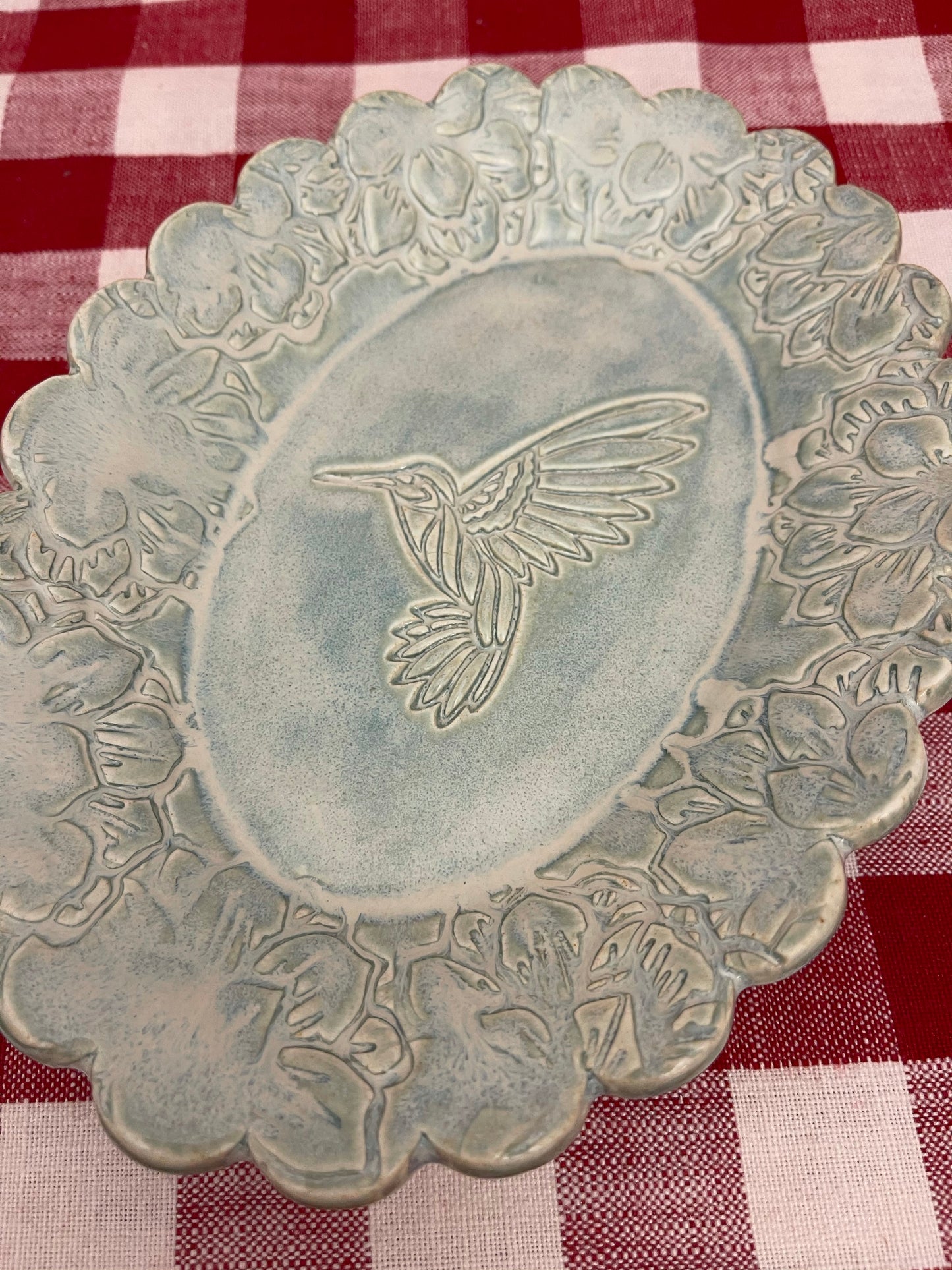 Hummingbird Pottery Stamp - 3D Printed Multiple Sizes Available
