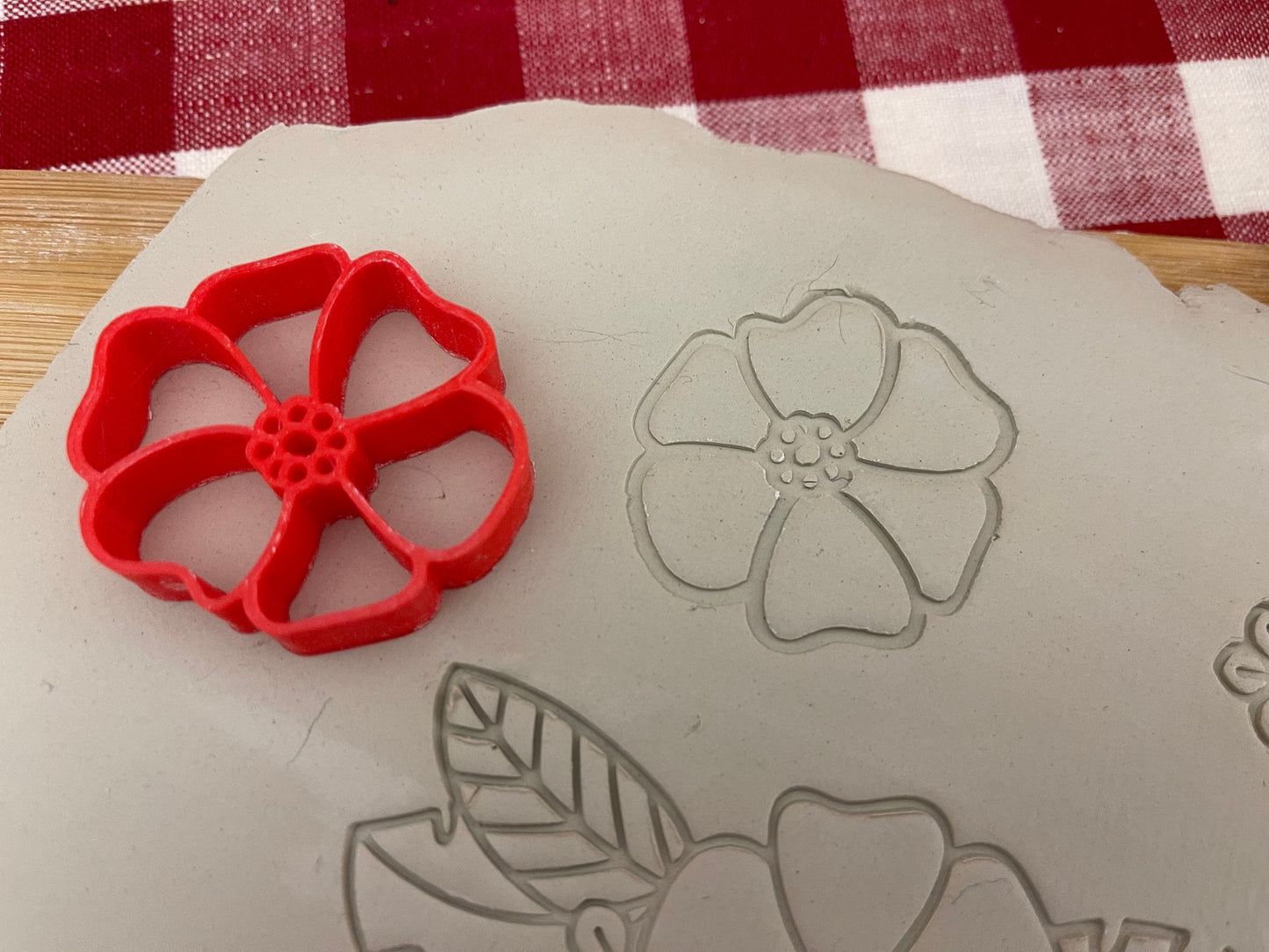 Tropical flower bunch stamp - plastic 3D printed, multiple designs/sizes, Each or sets available