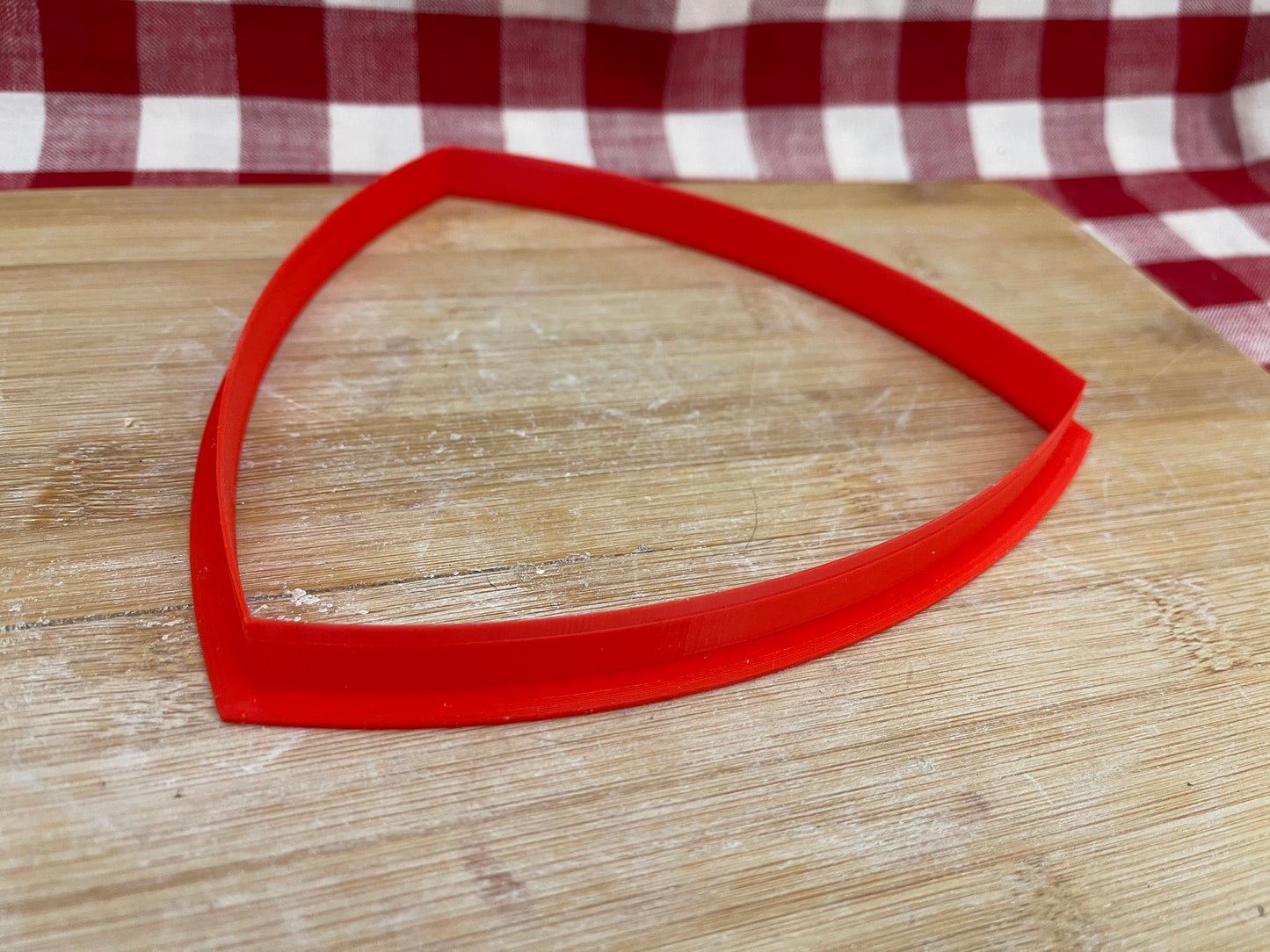 Plain Spherical Triangle, Clay Cutter - plastic 3D printed, pottery tool, multiple sizes