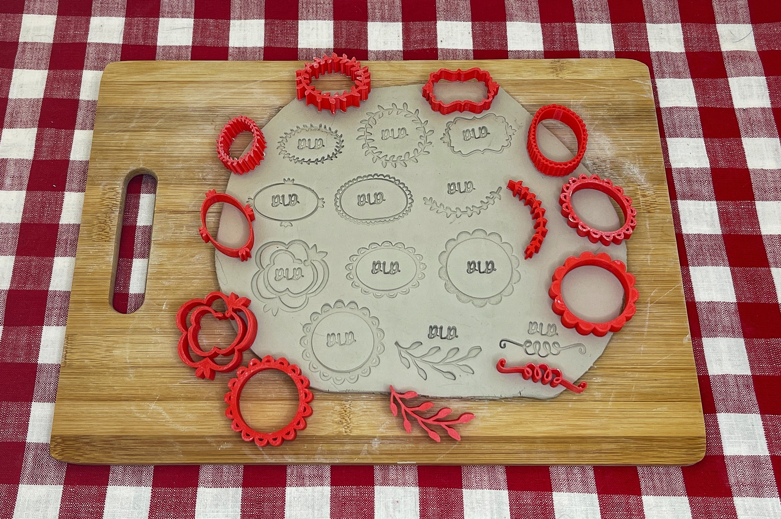 Frame Your Name Stamps – De La Design