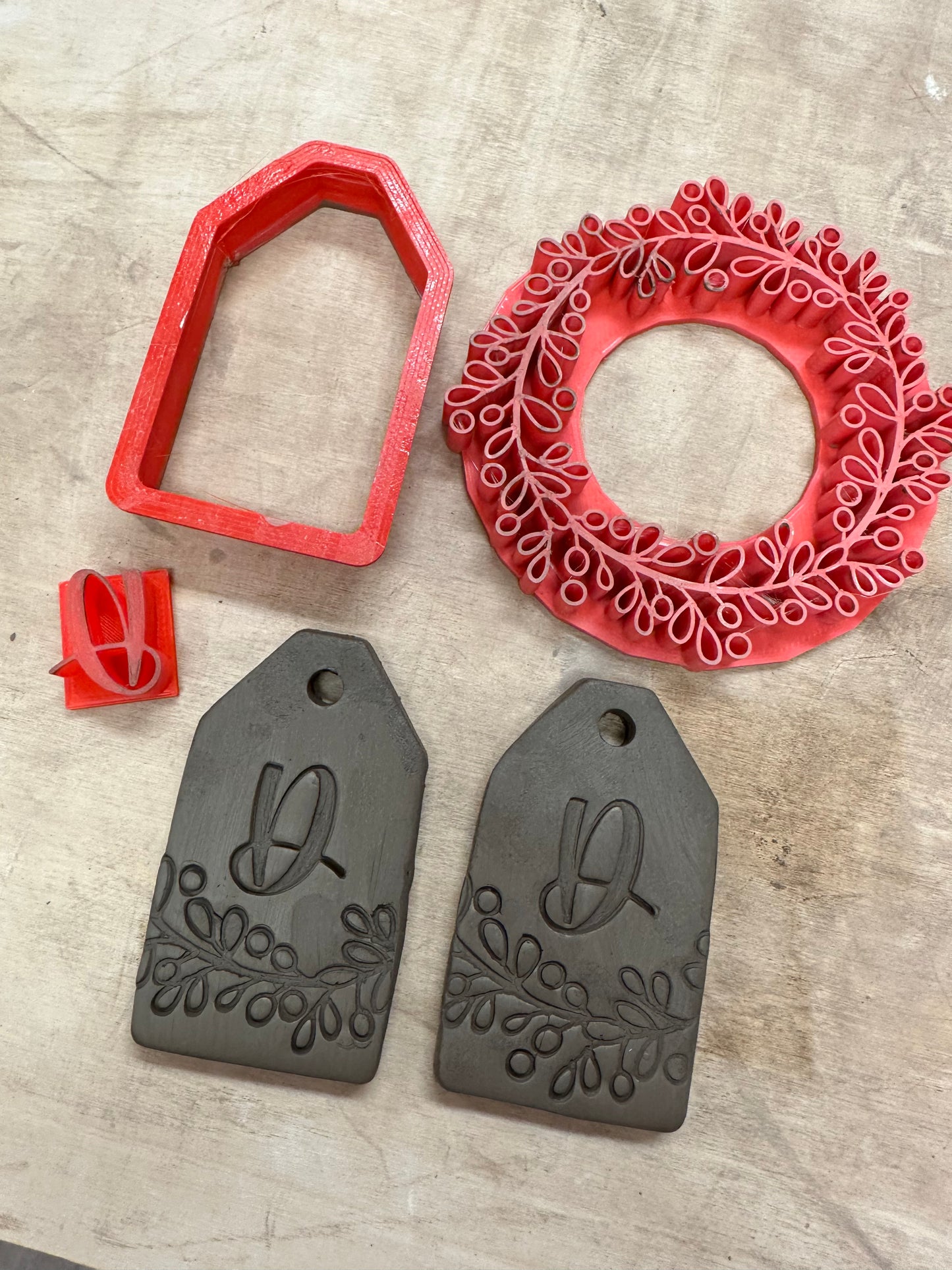 NEW Tag and Plaque Cutter Designs - Plastic 3D Printed, set or each