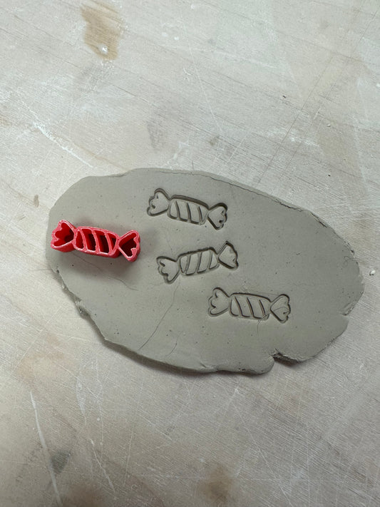 Mini Candy Pottery Stamp - June 2024 stamp of the month, plastic 3D printed, multiple sizes