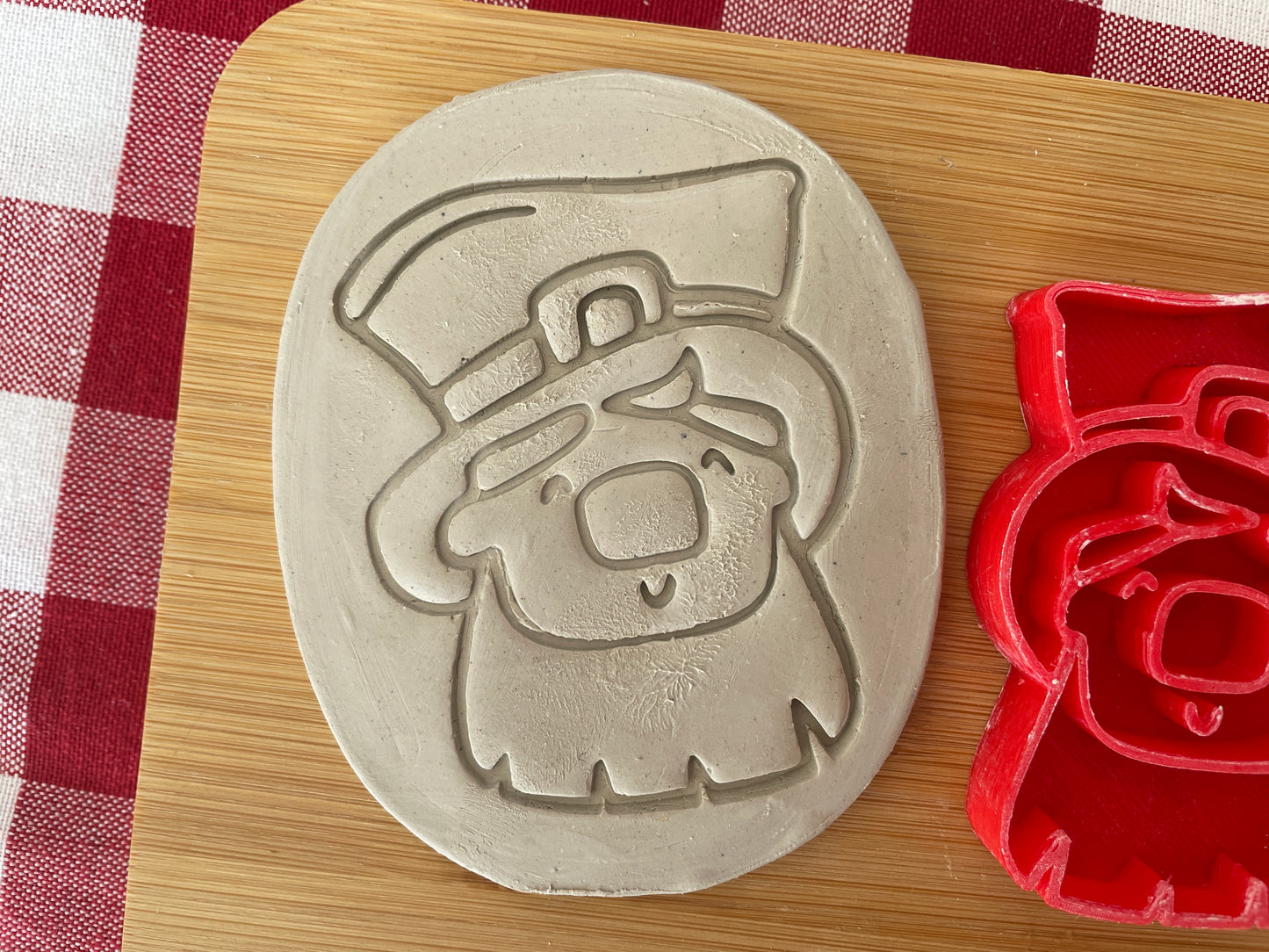 Leprechaun Pottery Stamp - January 2026 - Irish Themed Mystery Box, multiple sizes available