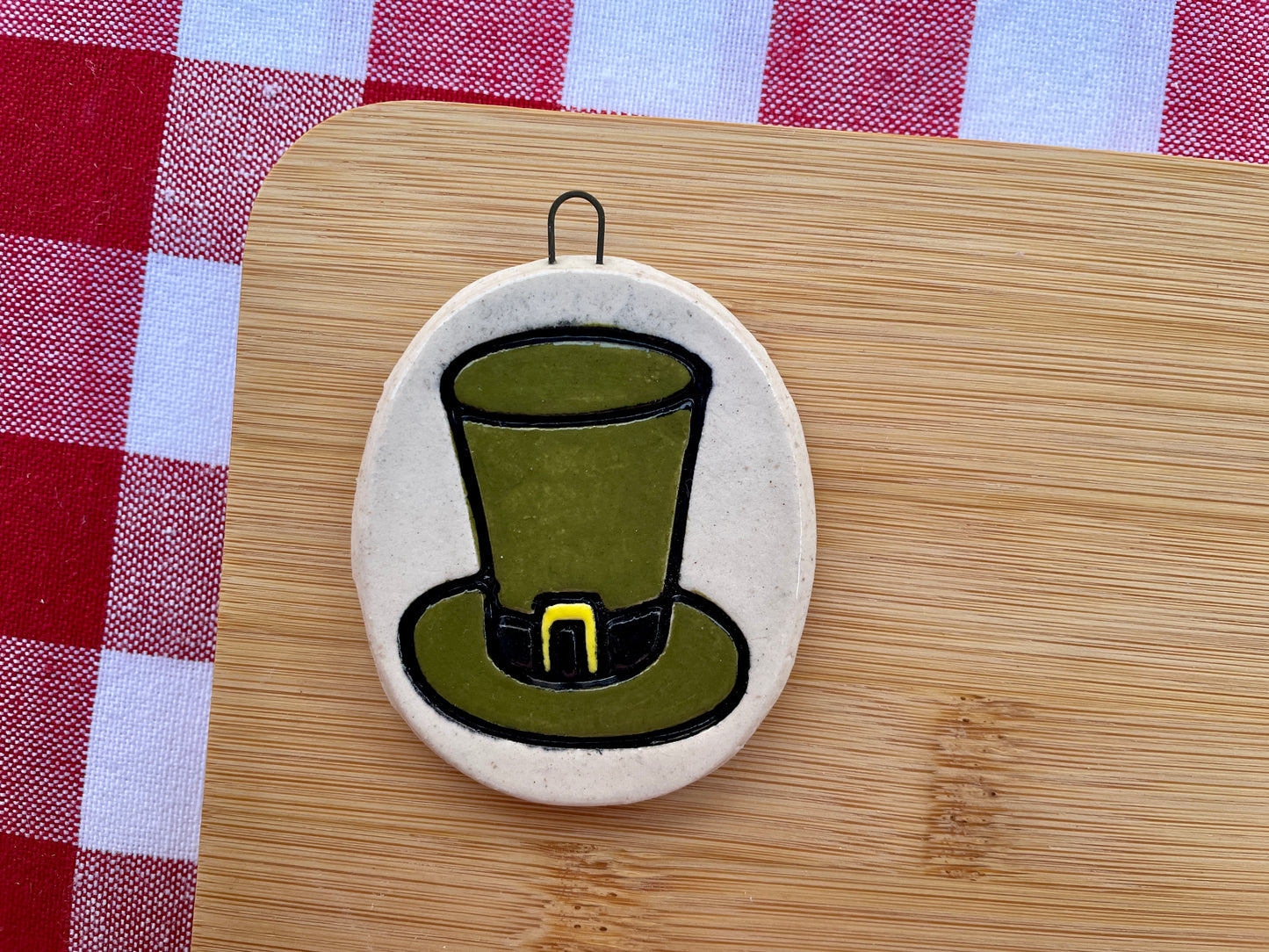 Top Hat Pottery Stamp - January 2026 - Irish Themed Mystery Box, multiple sizes available
