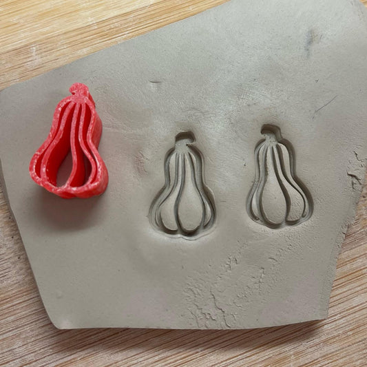 Mini Gourd Pottery Stamp - October 2022 stamp of the month, plastic 3D printed, multiple sizes