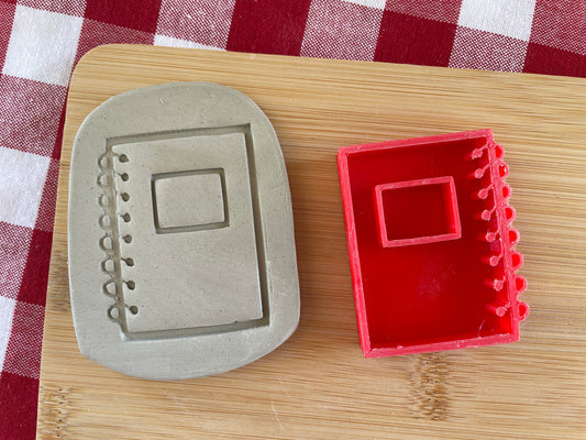 Notebook Pottery Stamp - August 2025 - Back to School Themed Mystery Box, multiple sizes available
