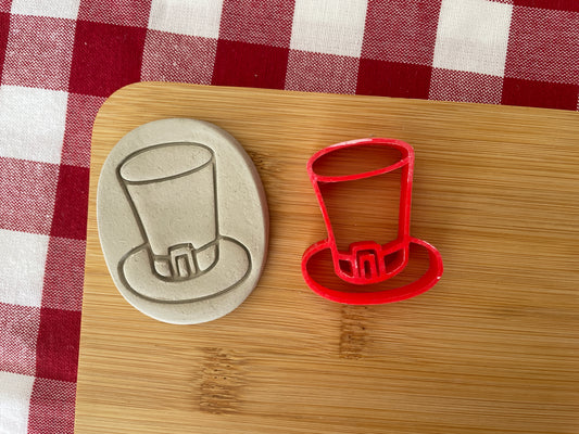 Top Hat Pottery Stamp - January 2026 - Irish Themed Mystery Box, multiple sizes available