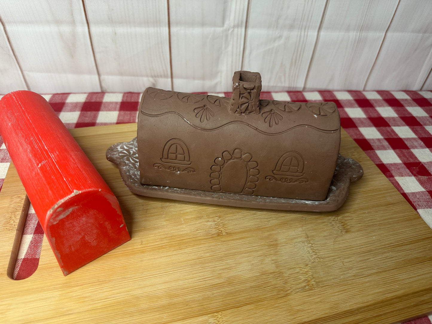 Lid Forming Block for Butter Dish Set  - Juliann Roush design, Form for Lid only