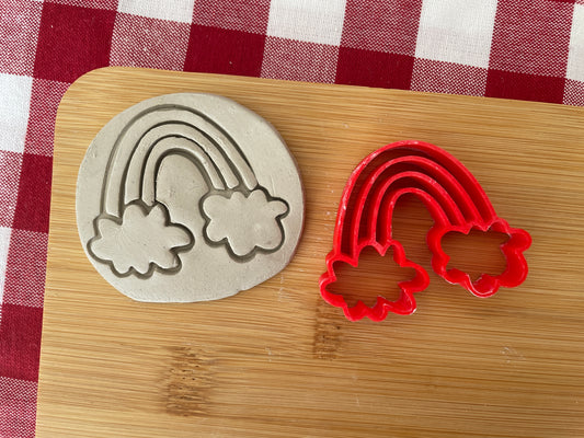 Rainbow Pottery Stamp - January 2026 - Irish Themed Mystery Box, multiple sizes available