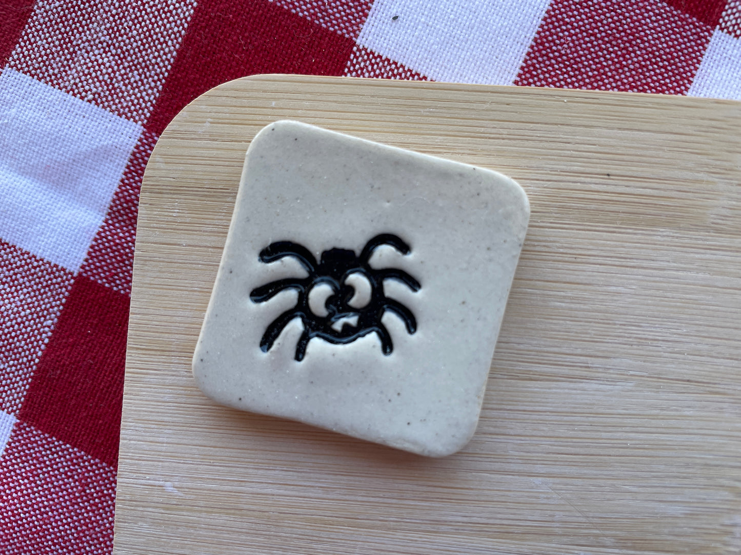 Spider Mini Pottery Stamp - September 2022 Stamp of the Month, multiple sizes