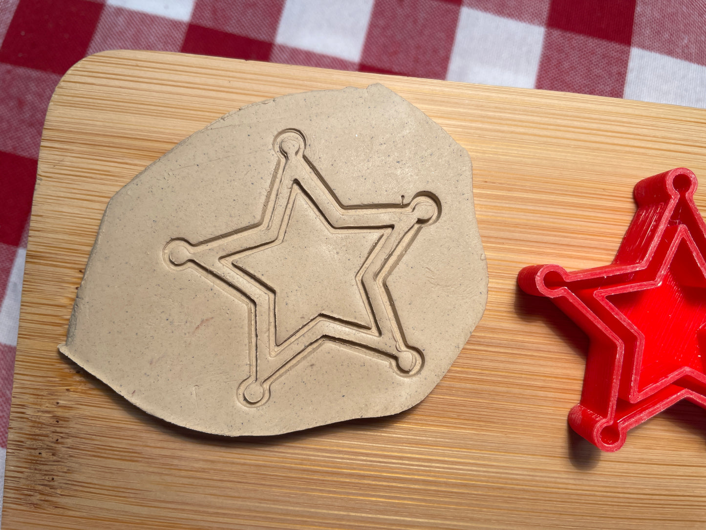 Country Star Pottery Stamp - September 2025 - Country Western Themed Mystery Box, multiple sizes available