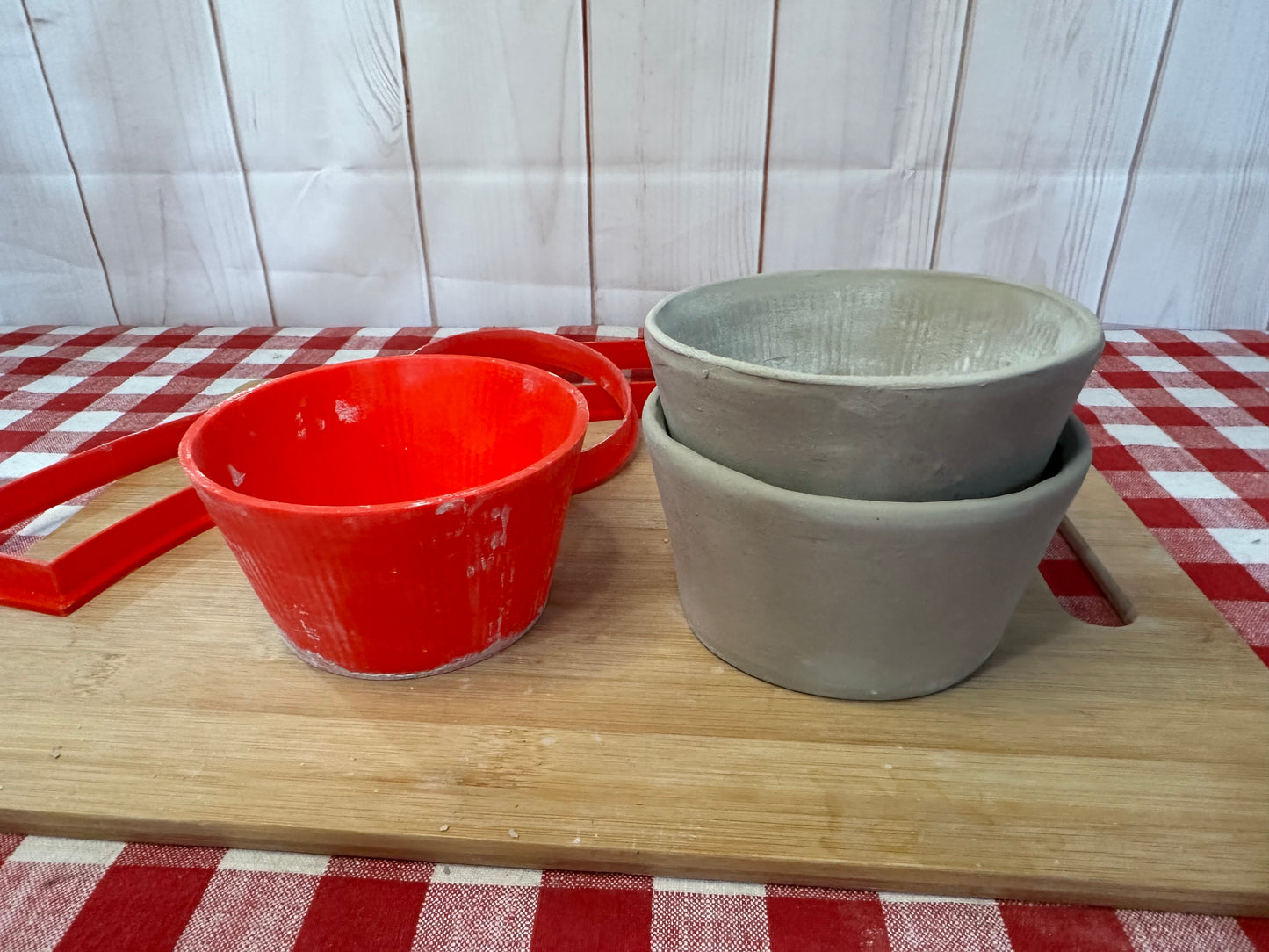 Ramekin Form for New Ramekin Pottery Template - Form Only - Straight side, 3.5" Base x 2.25" Tall x 4.5" top Finished bowl size