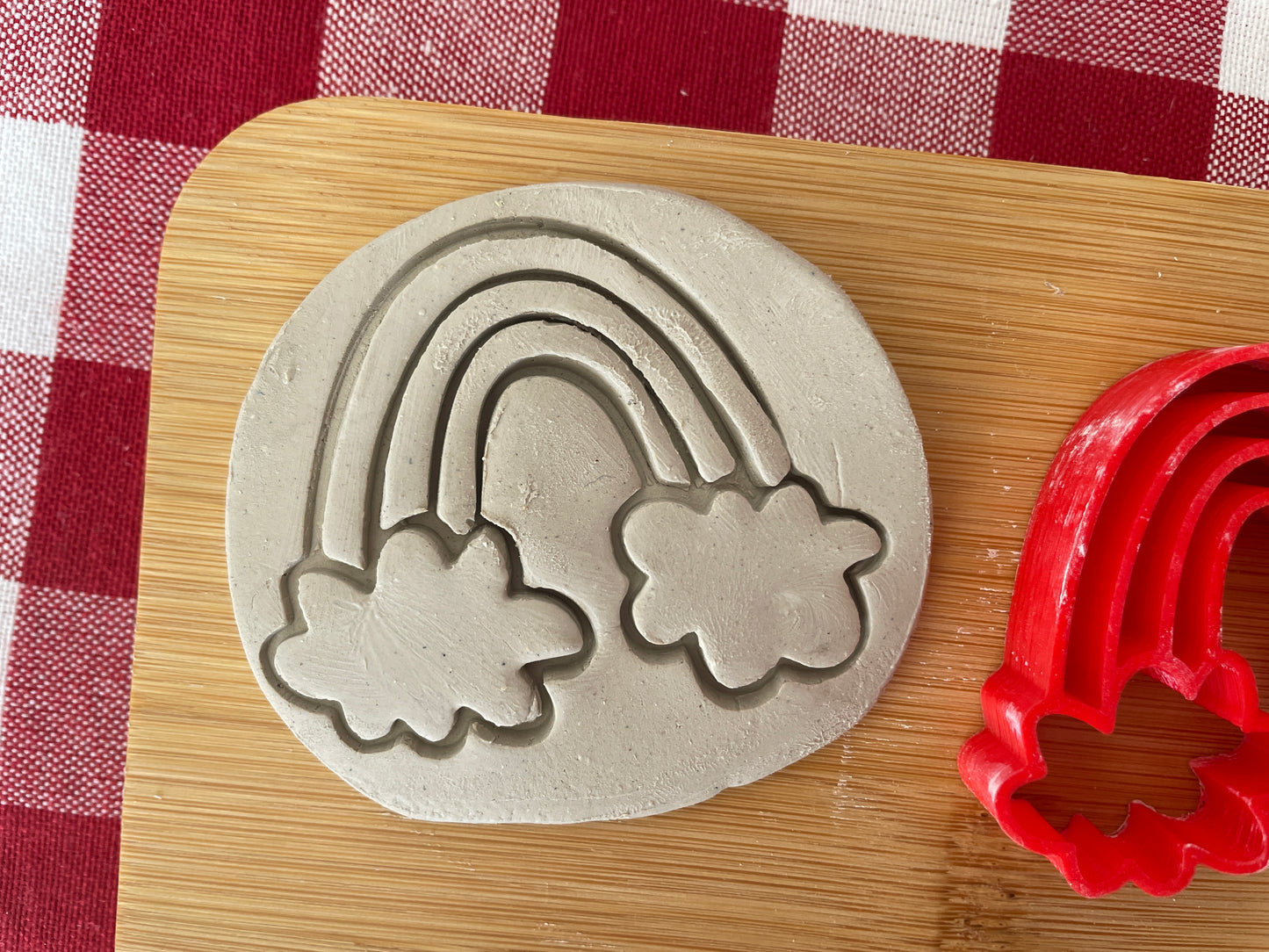 Rainbow Pottery Stamp - January 2026 - Irish Themed Mystery Box, multiple sizes available