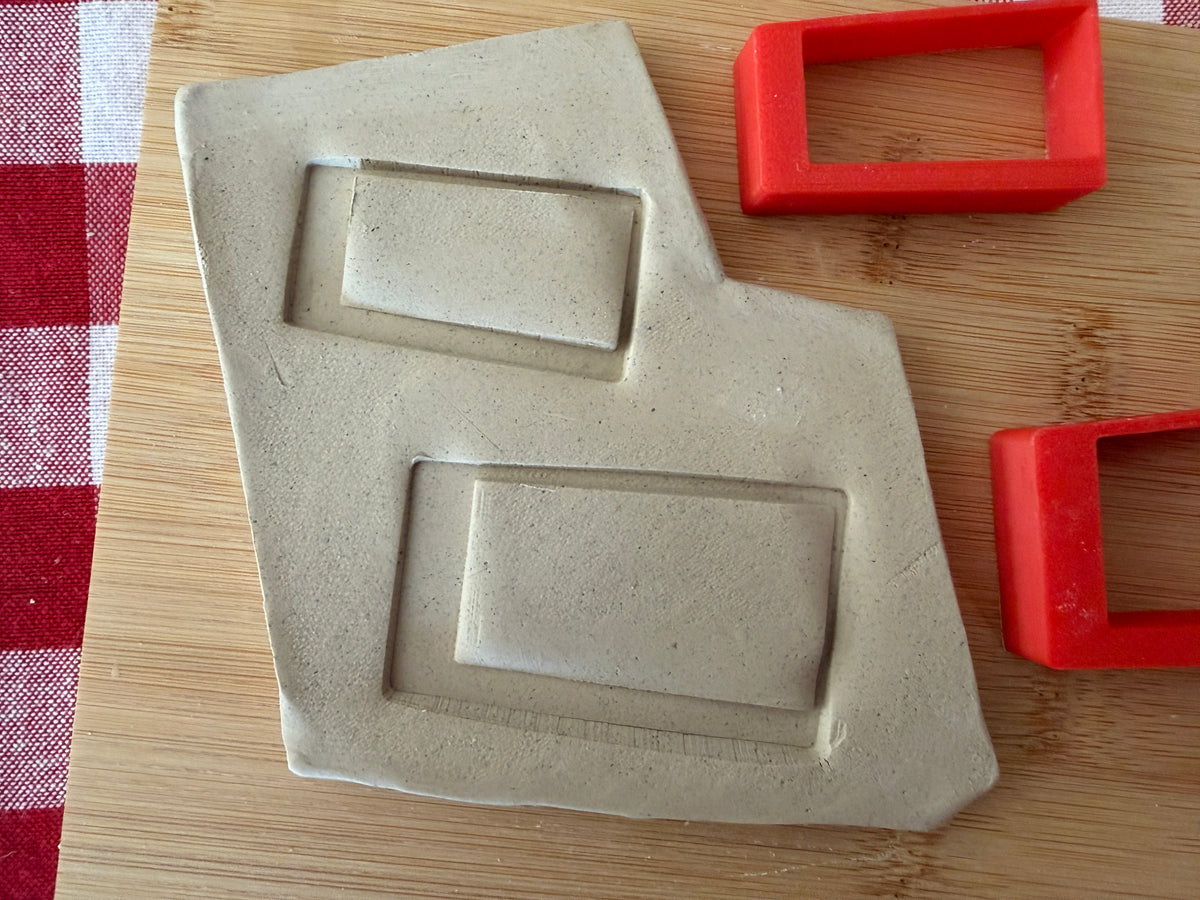 Retro Box Frame Set MCM Pottery Stamps - June 2026 - Mid Century Modern Themed Mystery Box, multiple sizes available
