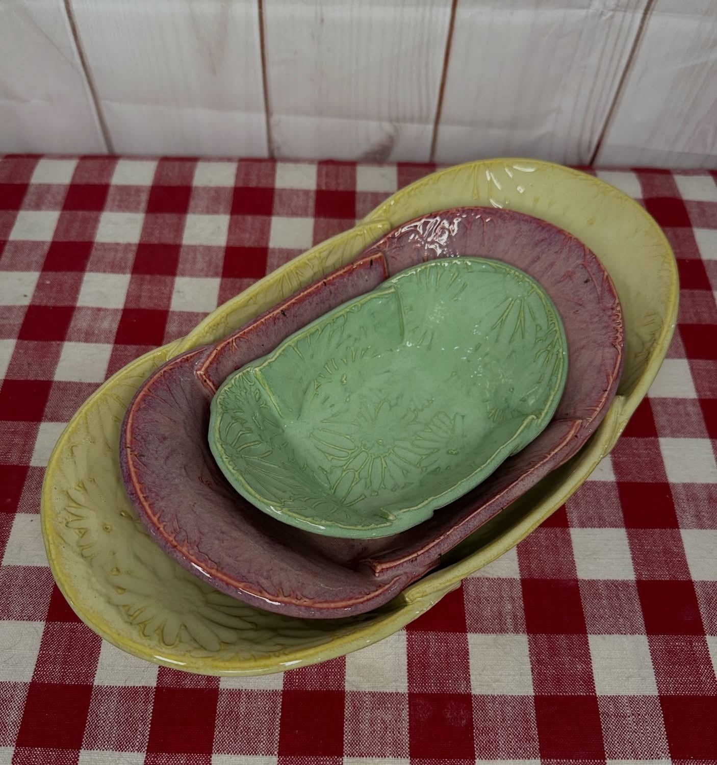 Fold up Oblong Bowl Clay Cutter Template - Kathy Skaggs' Design - Nesting tray, Choose Size or Set
