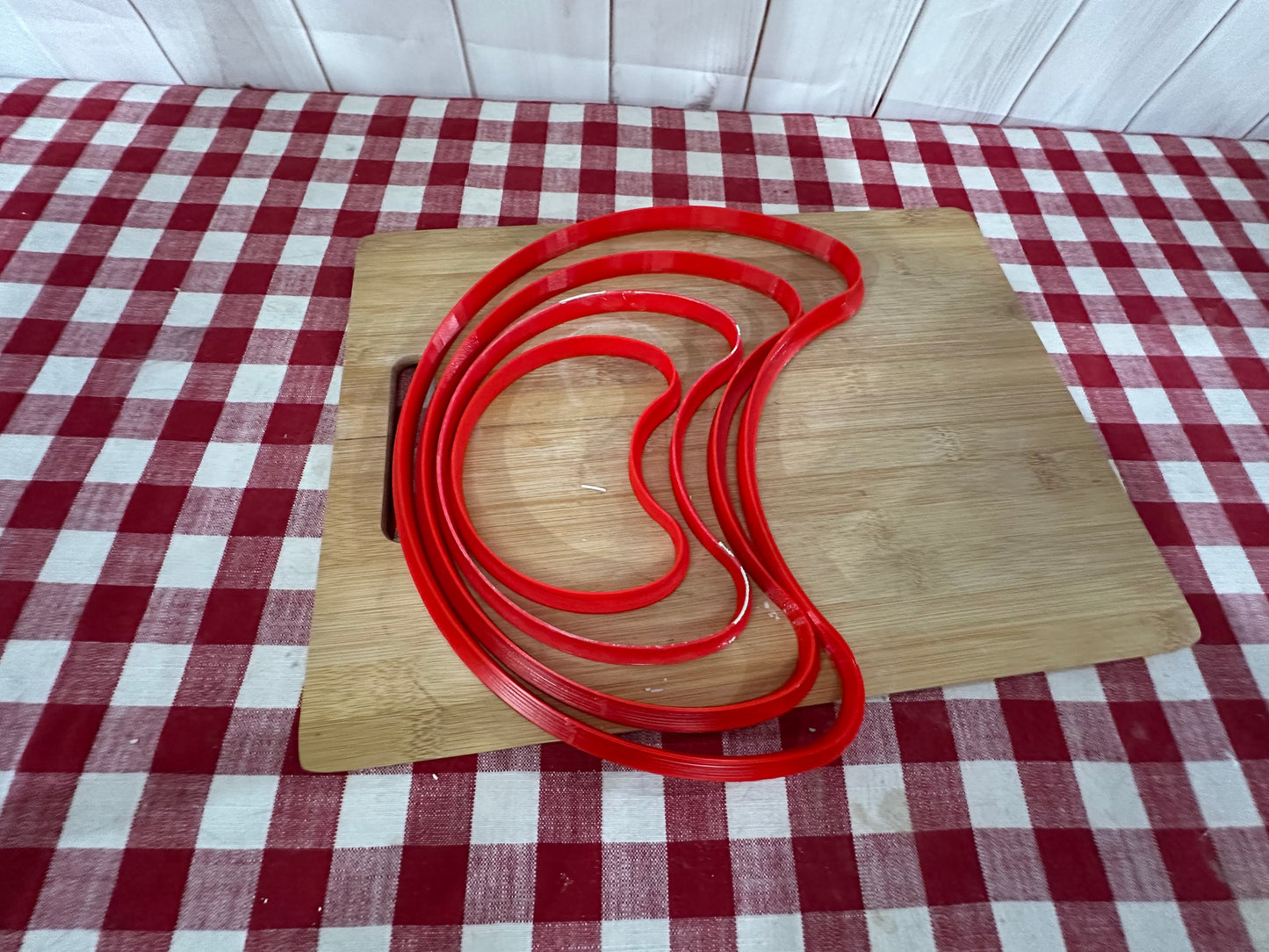 Moon, Clay Cutter - New design to match GR Pottery Wallie, Plastic 3D printed, pottery tool, choose size