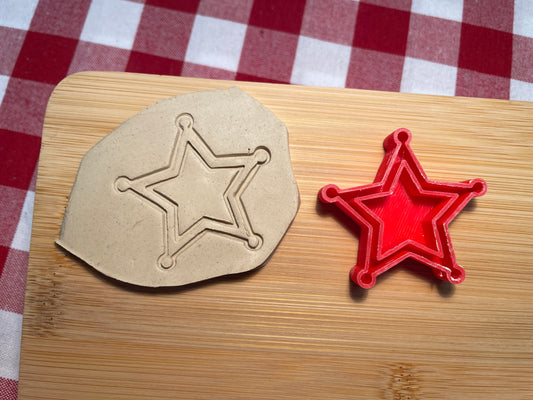 Country Star Pottery Stamp - September 2025 - Country Western Themed Mystery Box, multiple sizes available