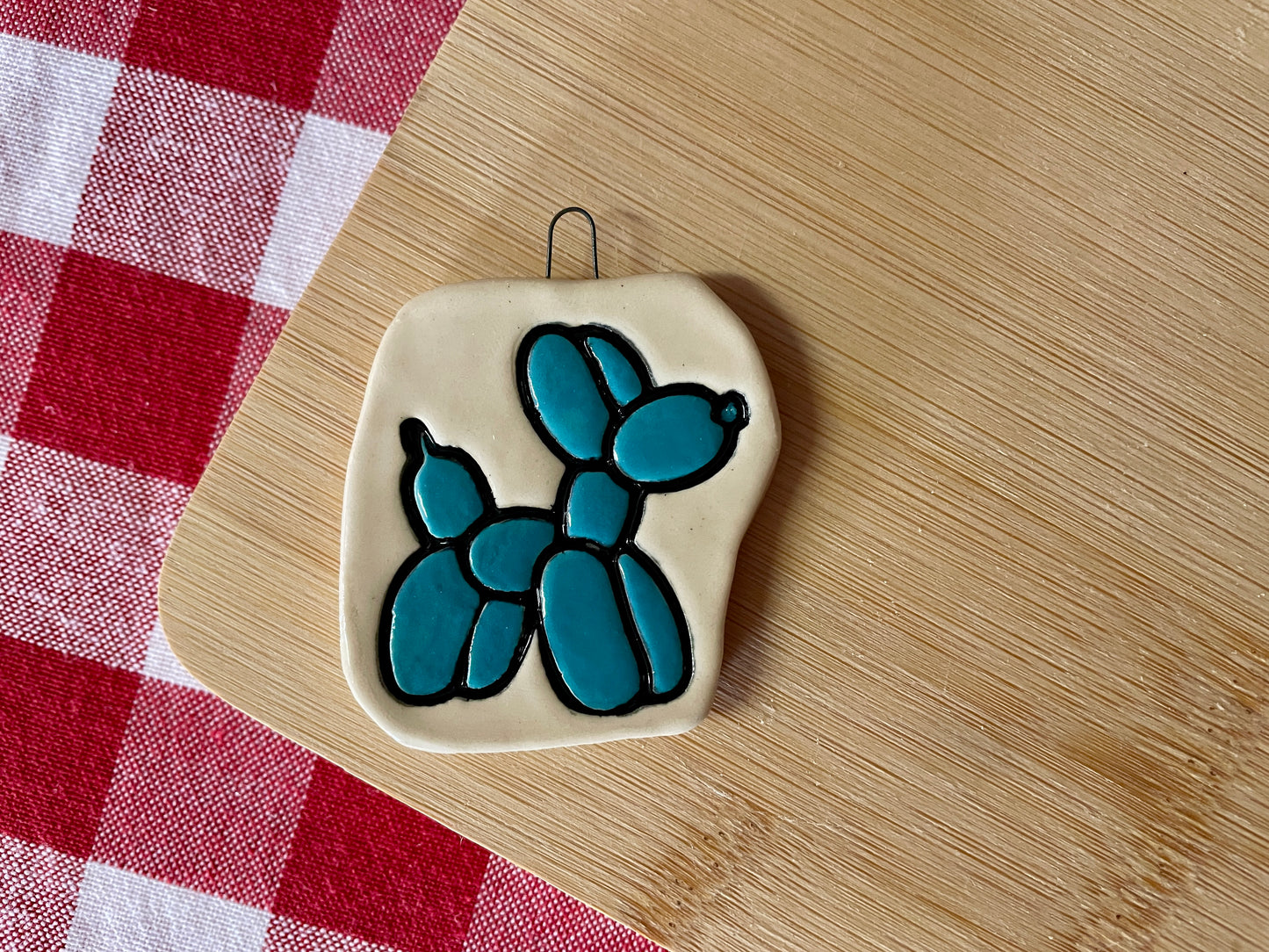 Balloon Dog - Pottery Stamp - June 2025 - Circus Themed Mystery Box, multiple sizes available