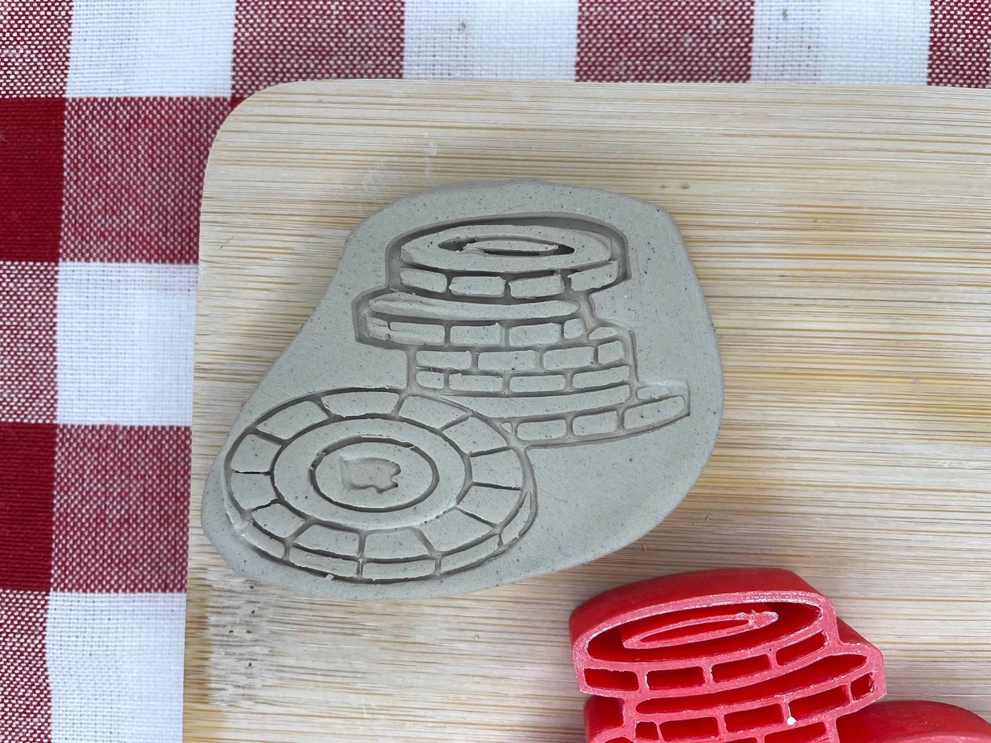 Tokens, Casino Chips stamp, from the September 2024 Fun & Games themed mystery box - multiple sizes available, 3D printed