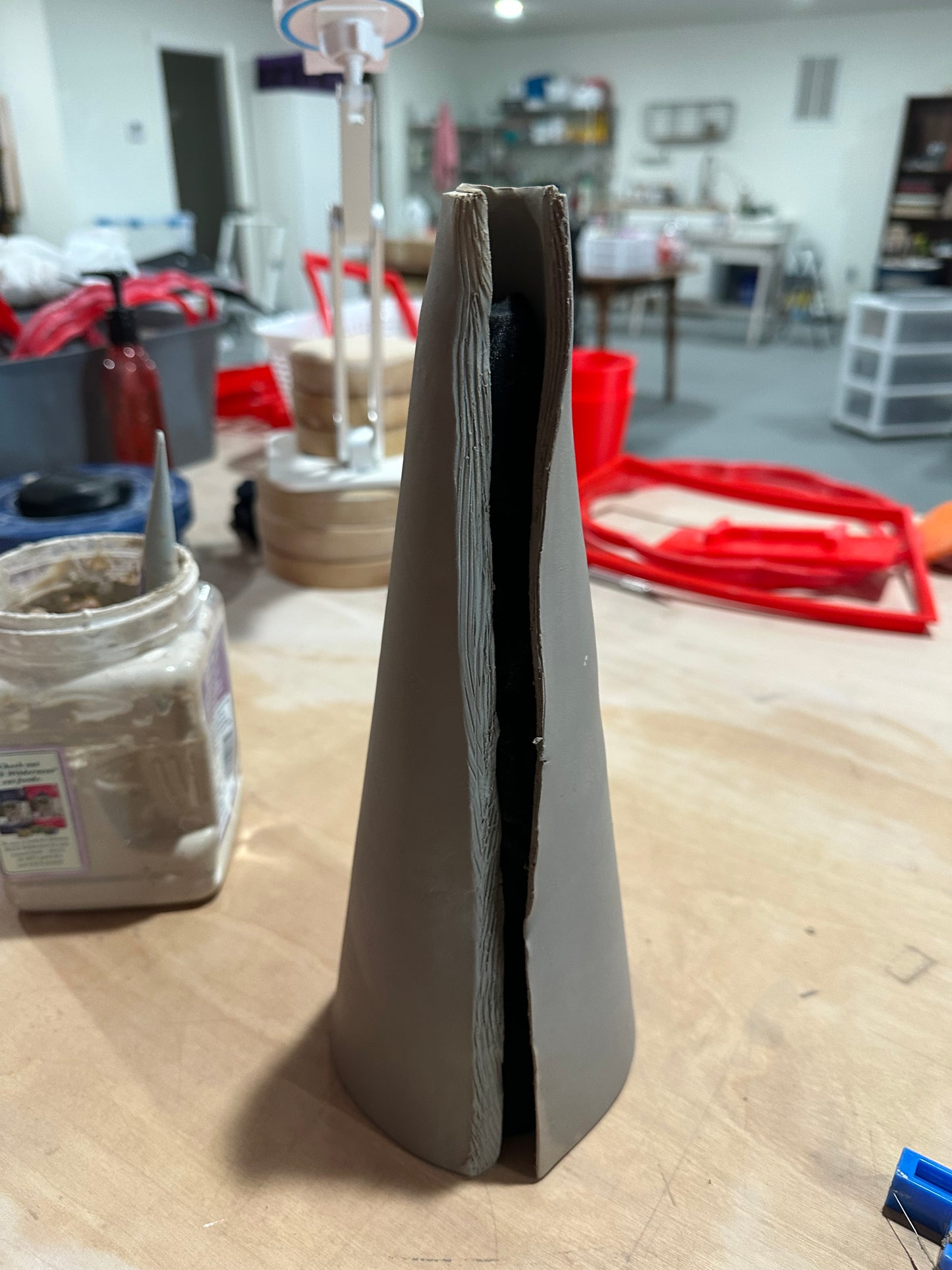 Tall Cone Form for Cone Set Pottery Template - Form Only - Straight side, Multiple sizes, Set or Each