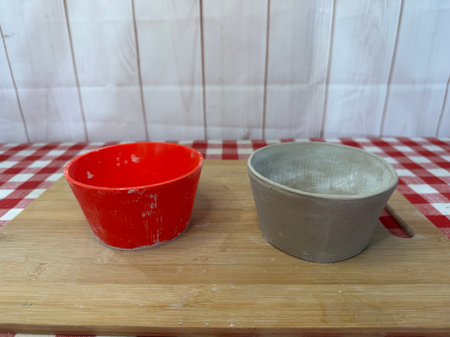 Ramekin Form for New Ramekin Pottery Template - Form Only - Straight side, 3.5" Base x 2.25" Tall x 4.5" top Finished bowl size