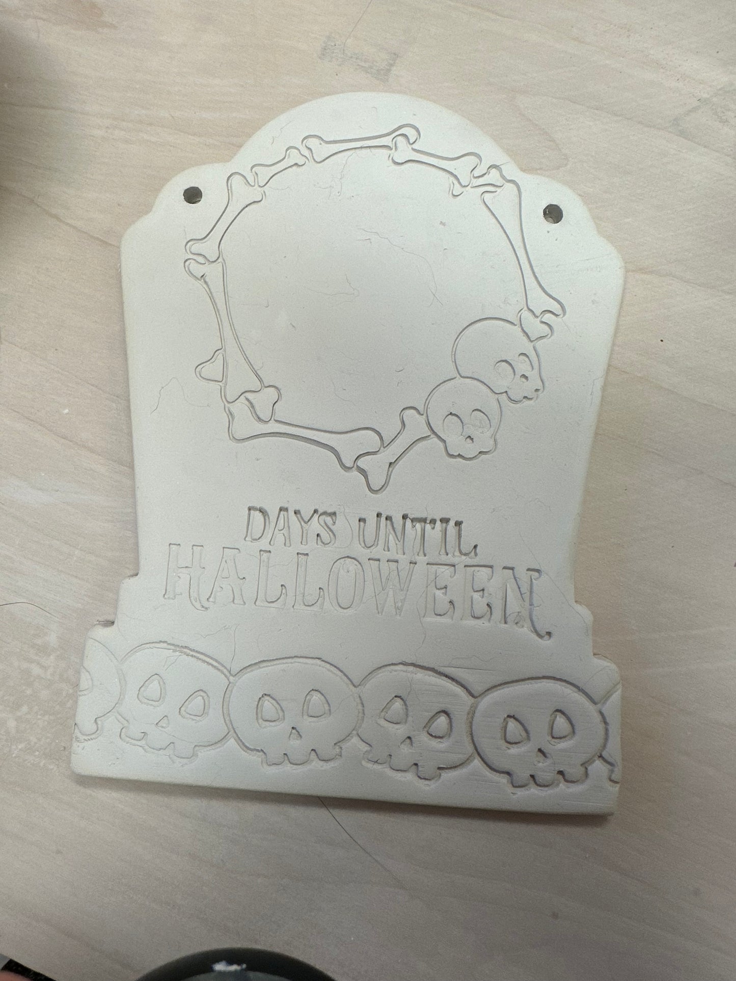 Tombstone Design, Clay Cutter - from August 2024 mystery box, plastic 3D printed, pottery tool, multiple sizes