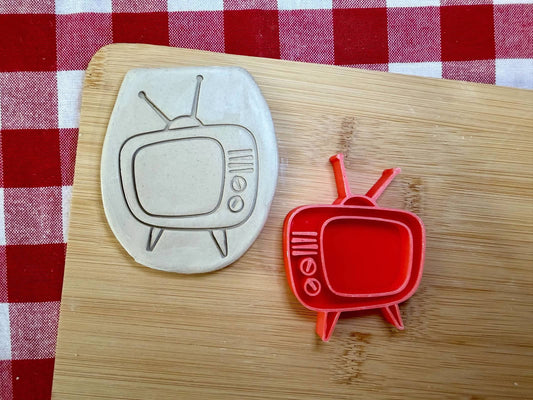 Retro Television Pottery Stamp - June 2026 - Mid Century Modern Themed Mystery Box, multiple sizes available