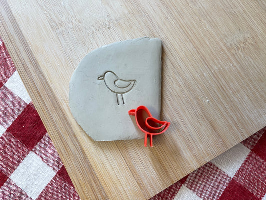 Seagull Mini Pottery Stamp - Alabama Clay Conference plastic 3D printed, multiple sizes