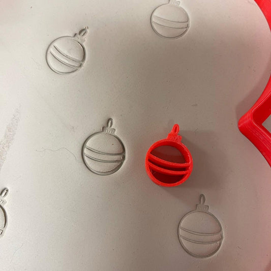 Mini Ornament Pottery Stamp - November 2022 stamp of the month, plastic 3D printed, multiple sizes
