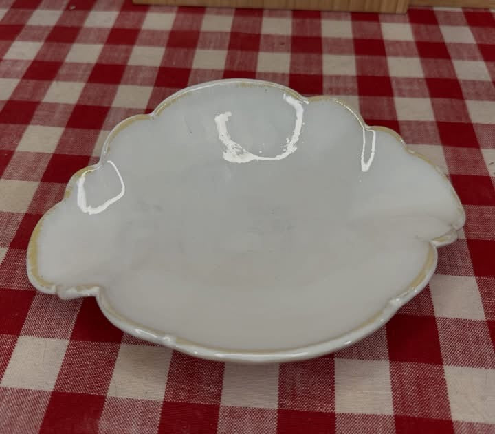 Clay Cutter, Wave design oval from March 2023 Mystery box, Jenny Lundak design - Plastic 3D printed, multiple sizes