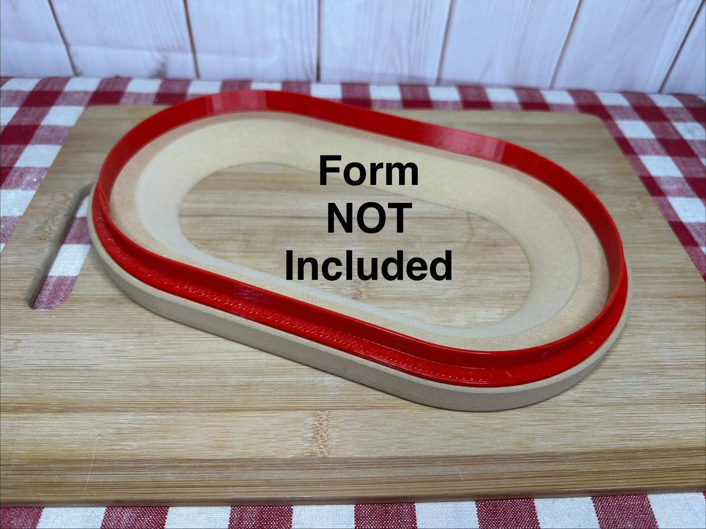TRAY "Slumpies" Plain Edge, Clay Cutters for GR Pottery Forms (Forms not included), set or each