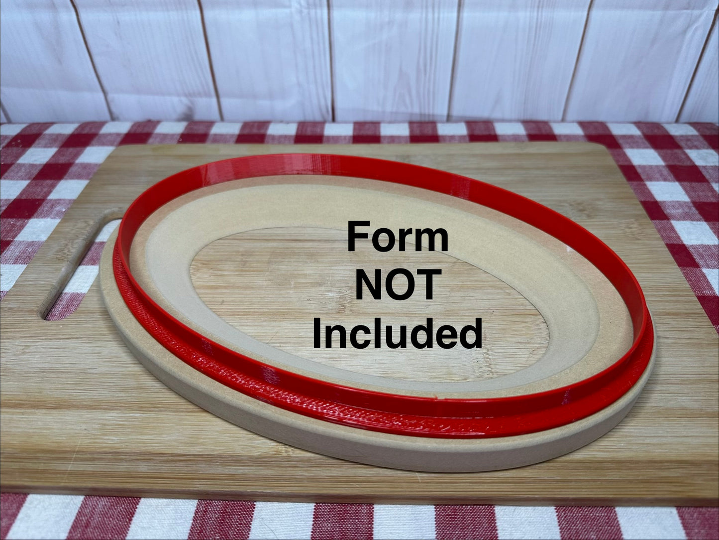 TRAY "Slumpies" Plain Edge, Clay Cutters for GR Pottery Forms (Forms not included), set or each