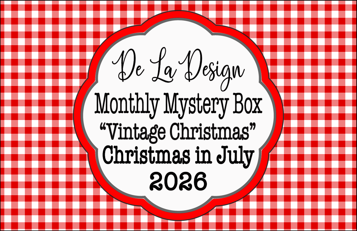 Monthly Mystery Box - Christmas in July 2026 - "Vintage Christmas" themed