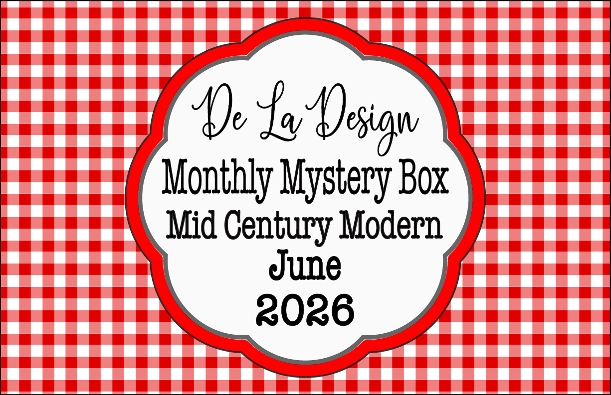 Monthly Mystery Box - June 2026 - "Mid Century Modern" themed
