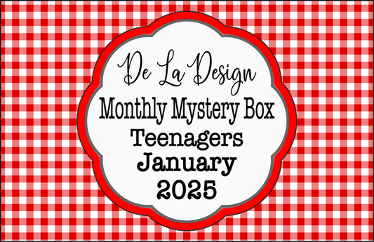 Monthly Mystery Box - January 2025 - 2020s Teenagers themed