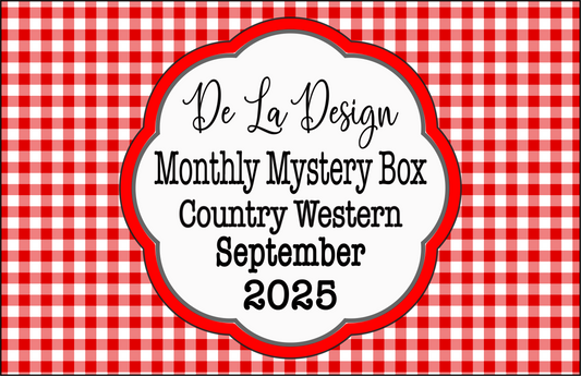 Monthly Mystery Box - September 2025 - Country Western themed