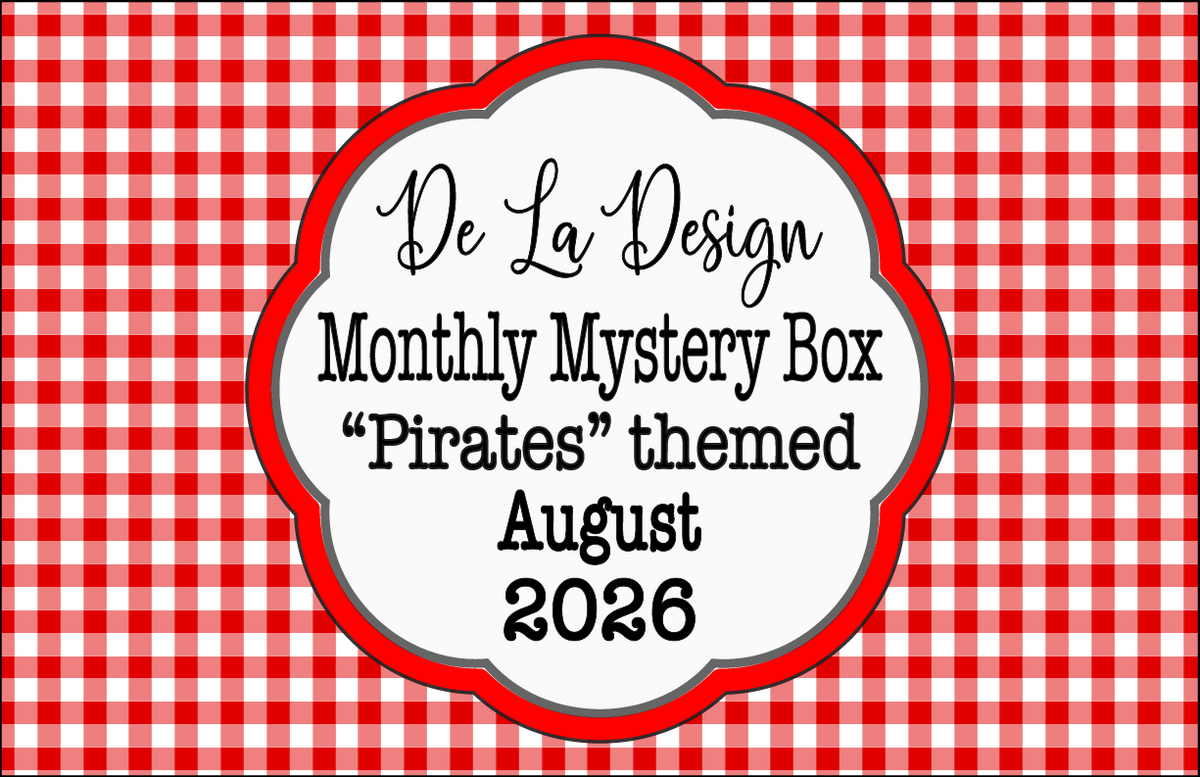 Monthly Mystery Box - August 2026 - "Pirates" themed