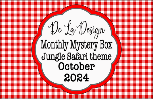 Monthly Mystery Box - October 2024 - Jungle Safari themed