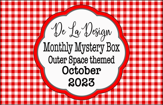 Monthly Mystery Box - October 2023 - Outer Space themed