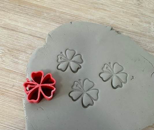 Hibiscus Mini Pottery Stamp - NCECA 2024 Special - Stamp of the Month, multiple sizes
