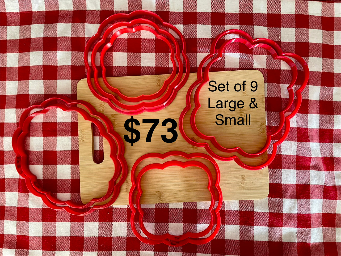 NEW Loose Scallop Edge, Clay Cutters for GR Pottery Forms "Slumpies", set or individually