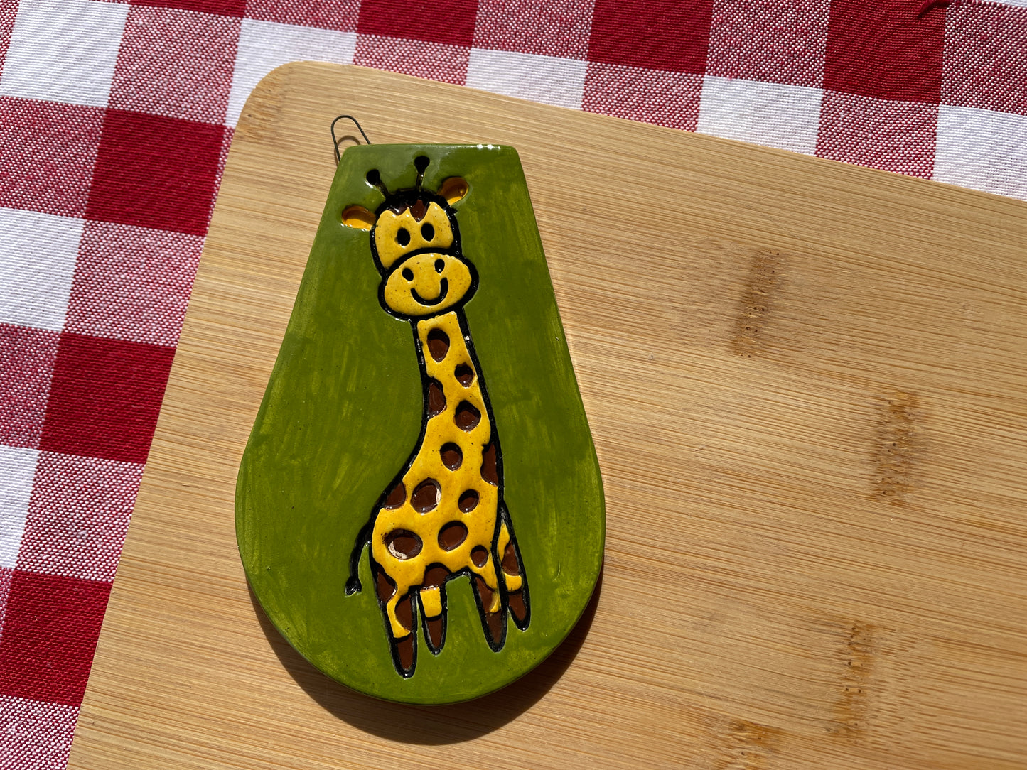 Giraffe stamp, from the October 2024 Jungle Safari theme mystery box - multiple sizes available, 3D printed