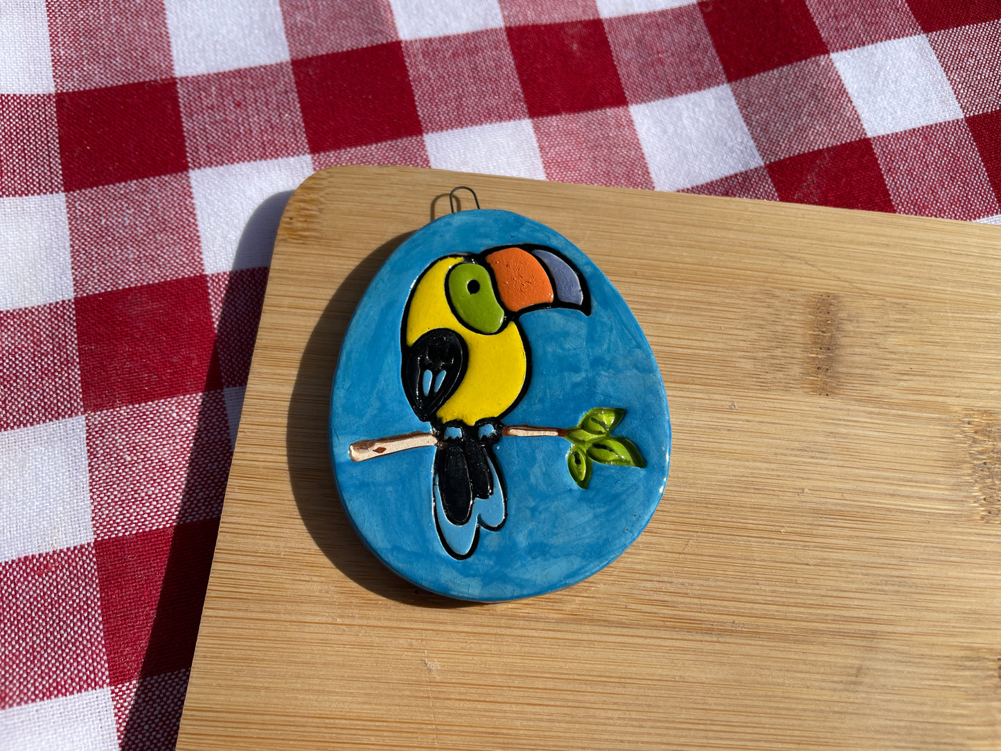 Toucan Bird stamp, from the October 2024 Jungle Safari theme mystery box - multiple sizes available, 3D printed