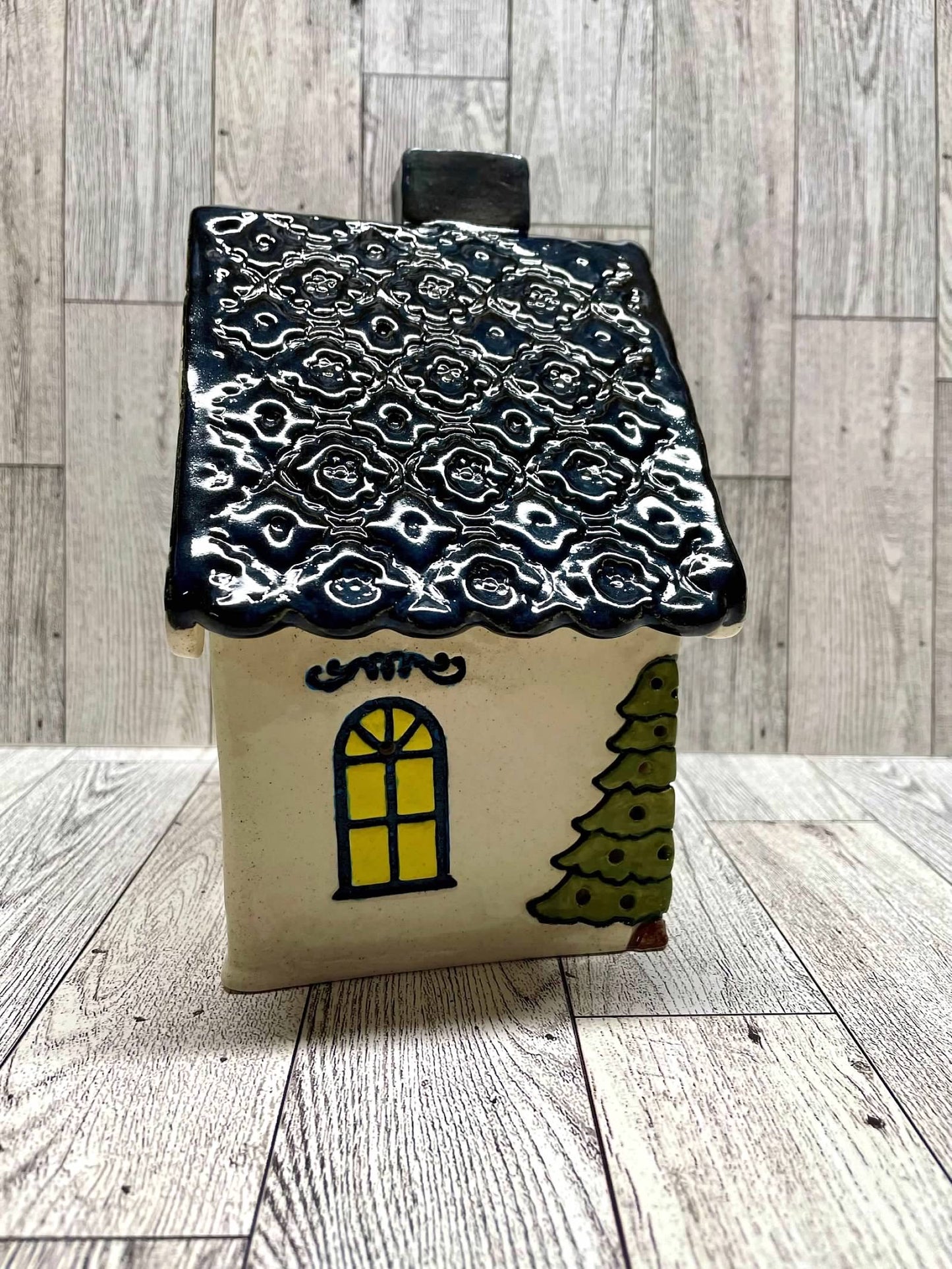 Decorative Accents Pottery stamps - from the Traditional 3D house Christmas theme July 2024 Mystery Box, sold as set or individual