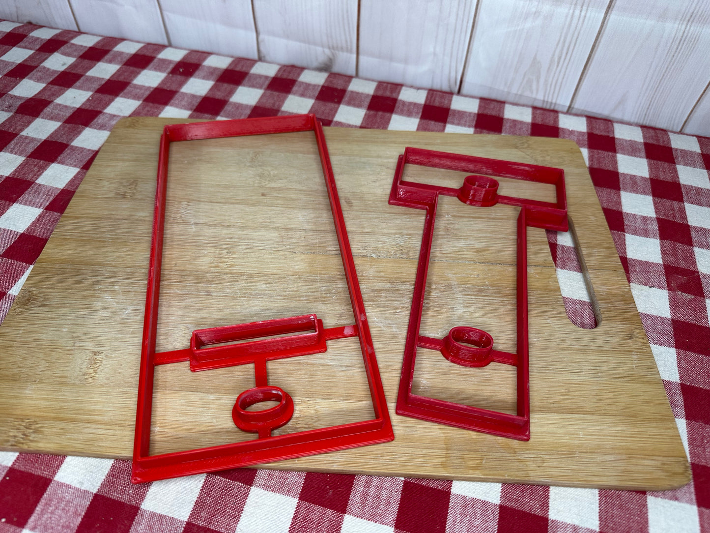 Phone Stand Clay Cutter Template - Jessica Putnam-Phillips' Design, 2 piece set