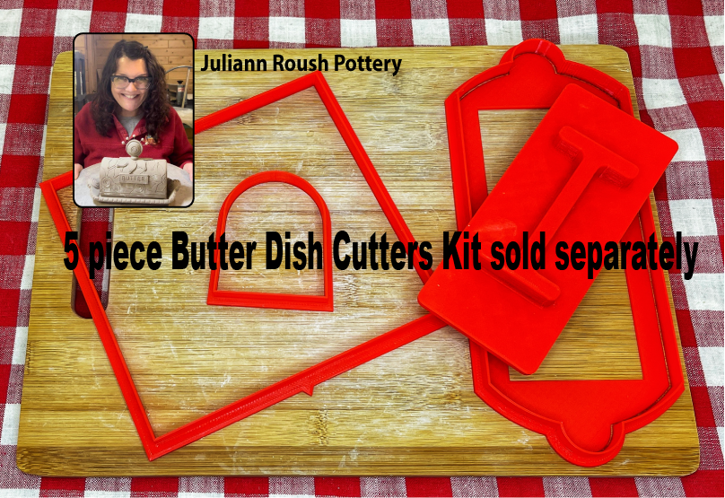 Lid Forming Block for Butter Dish Set  - Juliann Roush design, Form for Lid only