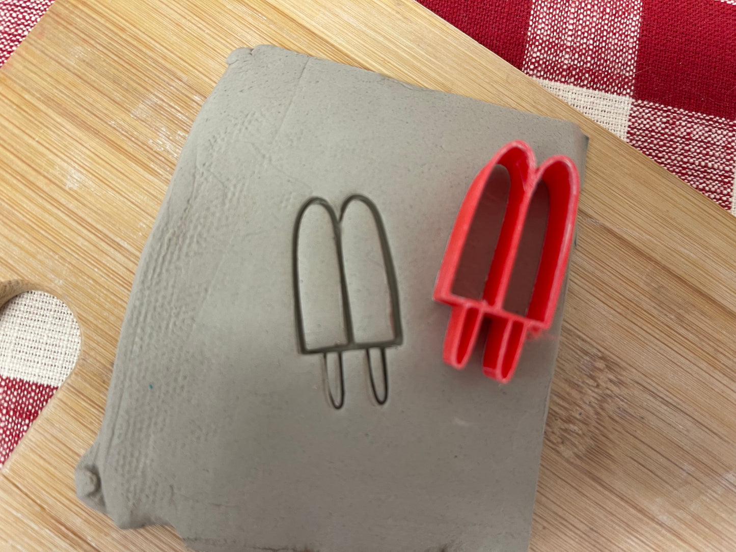 Popsicle Stamp - mini from the March 2023 mystery box, plastic 3D printed, multiple sizes available