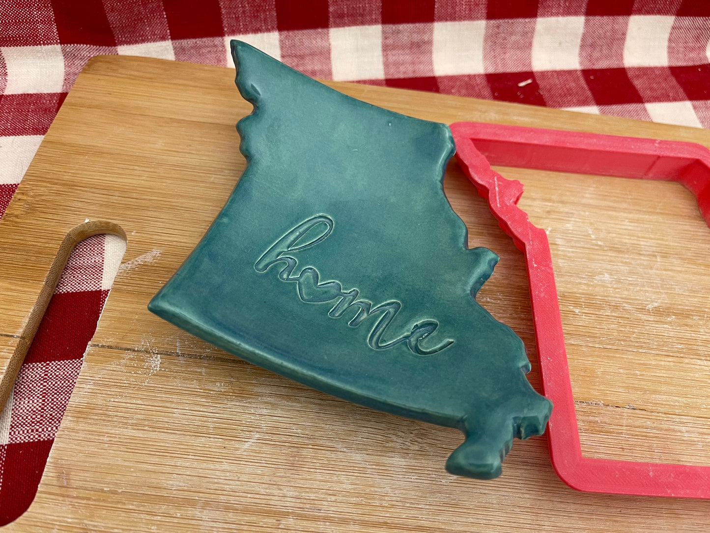 Choose Your State Clay Cutter - State or Country, plastic 3D printed, multiple sizes