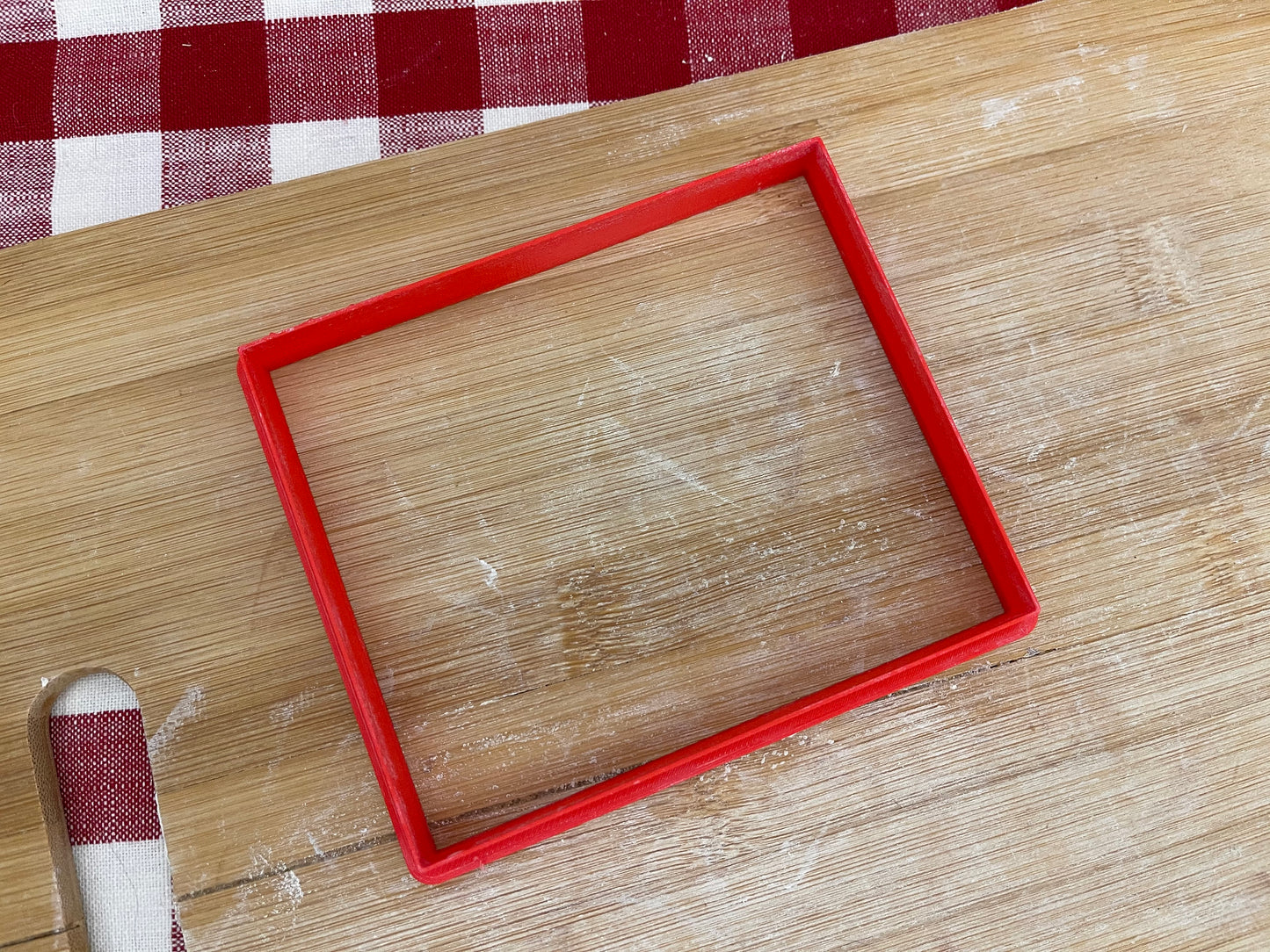 Plain Rectangle, Clay Cutter - plastic 3D printed, pottery tool, multiple sizes